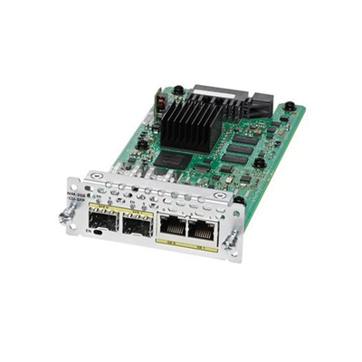 Η επέκταση του δικτύου Cisco Ethernet WAN Interface Module NIM-2GE-CU-SFP φέρνει υψηλής πυκνότητας μικροδιαμορφωτικό συντελεστή (SFP)