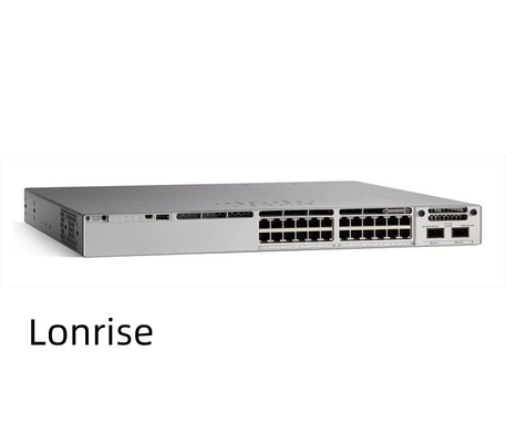 C9300L-24T-4X-E ​​- Cisco Catalyst 9300L Switches 24-Port Fixed Uplinks Data Only 4X10G Uplinks Network Essentials