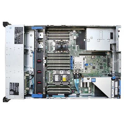 Ασημένιο 4110 16GB ραφιών Ομάδας των Δέκα 2U Δ L380 ProLiant RAM κεντρικών υπολογιστών W Intel Xeon