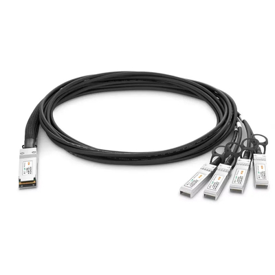 Οπτική μονάδα δέκτη 4xSFP10G Παθητικό καλώδιο διαχωρισμού χαλκού QSFP-4SFP10G-CU5M