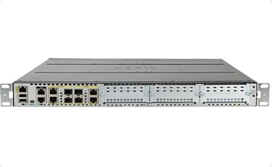 Cisco ISR4431-SEC/K9 Industrial Network Router με απόδοση 500Mbps-1Gbps, 4 θύρες SFP και πολυπυρηνική CPU