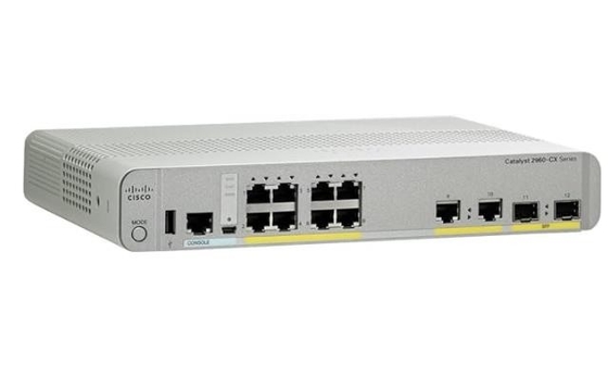 WS-C2960CX-8TC-L 8 θύρες Ethernet Gigabit 2 1G SFP και 2 1G Copper Uplinks Enhanced Limited