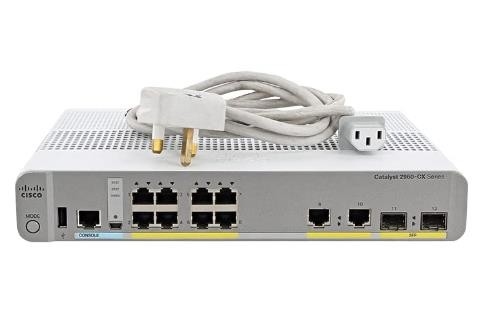 WS-C2960CX-8TC-L 8 θύρες Ethernet Gigabit 2 1G SFP και 2 1G Copper Uplinks Enhanced Limited