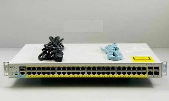 WS-C2960L-48PQ-LL Cisco Catalyst 2960L Switch 48 θύρες GigE PoE+ 4x10G SFP+ Lan Lite