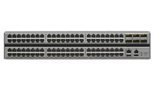 N9K-C93120TX Cisco Nexus 9000 Series Switch Nexus 9300 με 96p 100M/1/10G-T και 6p 40G QSFP είναι το Nexus 9300 με 96p 100M/1/10G-T και 6p 40G QSFP
