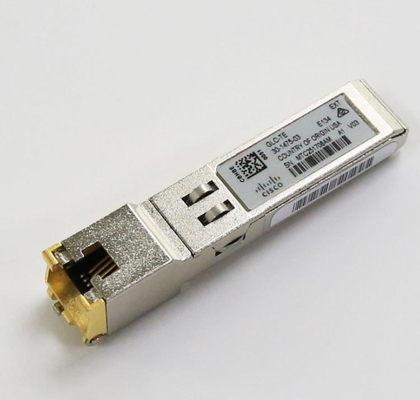 GLC-TE Cisco SFP GLC Module 1000BASE-T SFP μονάδα δέκτη-αποδέκτη για καλώδιο χαλκού κατηγορίας 5