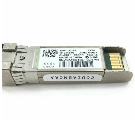 SFP-10G-ZR-S SFP-10G-ZR - Cisco 10GBASE-ZR SFP10G μονάδα για SMF Cisco 10GBASE-ZR SFP10G μονάδα για SMF