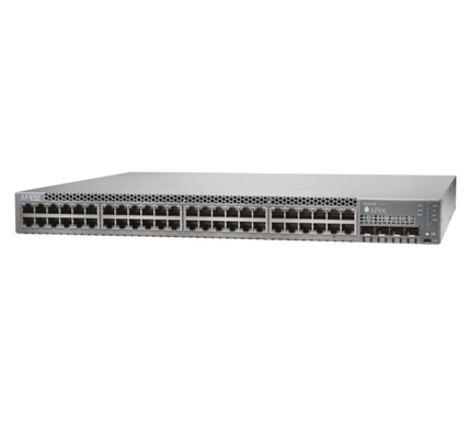 EX3400-48T EX3400 48 θύρα 10/100/1000BaseT 4 X 1/10G SFP/SFP+ 2 X 40G QSFP+ Επεπεπεραστικοί ανεμιστήρες από εμπρός προς τα πίσω ροή αέρα