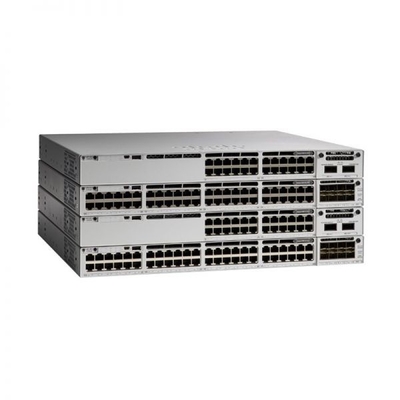 C9300 24S E Cisco Switch Catalyst 9300 24 GE SFP Ports μοντελοποιημένος ανοικτός σύνδεσμος