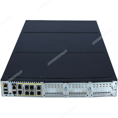 ISR4431 K9 Ενσωματωμένες Υπηρεσίες Gigabit Ethernet Network Router έτοιμος να πάει καινούργιος