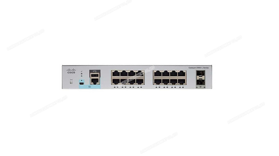 WS C2960L 16TS LLοriginal Νέος Cisco Catalyst 2960-L Switch 16 Port GigE 2 X 1G SFP LAN Lite
