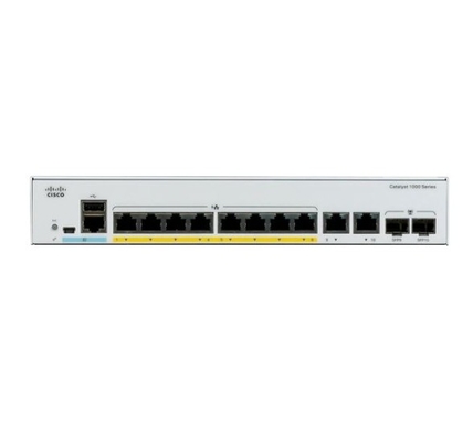 C1000-8FP-2G-L 8x 10/100/1000 Ethernet Ports PoE+ και 120W PoE Budget 2x 1G SFP και RJ-45 Combo Uplinks