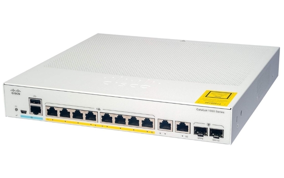 C1000-8FP-2G-L 8x 10/100/1000 Ethernet Ports PoE+ και 120W PoE Budget 2x 1G SFP και RJ-45 Combo Uplinks