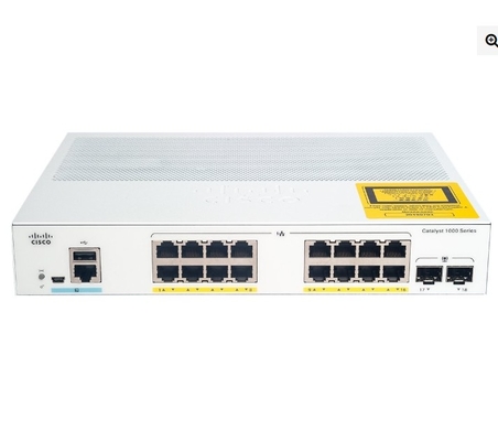 C1000-16T-2G-L Cisco Catalyst 1000 Switch 16x 10/100/1000 θύρες Ethernet 2x 1G SFP Uplinks