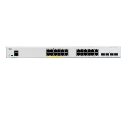 C1000-24P-4X-L Cisco Catalyst 1000 Series Switches 24x 10/100/1000 θύρες Ethernet PoE+ 4x 10G SFP uplinks