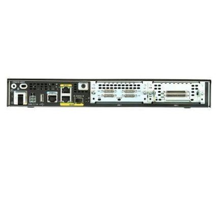 ISR4221/K9 Cisco ISR 4221 Router 35Mbps-75Mbps Συστημική απόδοση 2 θύρες WAN/LAN 1 θύρα SFP πολλαπλής πυρήνας CPU 2 NIM