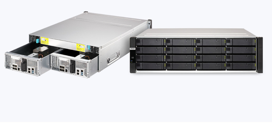 QNAP ES1686dc rack server Enterprise ZFS NAS διαθέτει επεξεργαστές Intel® Xeon® D