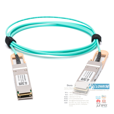 Καλώδια AOC 02311KNQ QSFP-100G-AOC-10M Ενεργό οπτικό καλώδιο QSFP28 100G (850nm 10m AOC) έτοιμο για χρήση