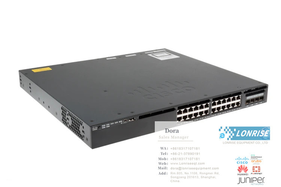 WS-C3650-24PD-S C3650 σειράς Ethernet διακόπτης 24 θύρας PoE Gigabit Enterprise διακόπτης WS-C3650-24PD-S