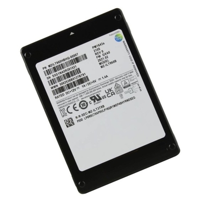 MZILT1T9HBJR-00007 Samsung PM1643A MZILT1T9HBJR-00007 SSD 1.92TB SAS 12Gb/s ολοκαίνουργιο