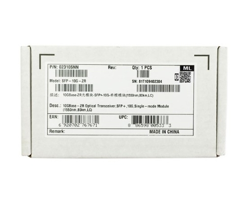 SFP-10G-ZR Οπτικός δέκτης Huawei SFP-10G-ZR 10GBASE-ZR SFP 10G μονάδα για SMF