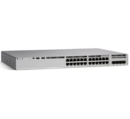 C9200L-24T-4X-A Cisco Switch Catalyst 9200L 24 θύρες Δεδομένα 4x10G uplink Switch Network Advantage