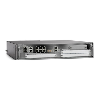 ASR1002 X Υπηρεσία Συγκέντρωσης Δρομολογητής ASR1000series δρομολογητής Κατασκευή θύρας Gigabit Ethernet 5G σύστημα εύρος ζώνης 6 θύρες SFP
