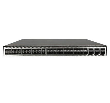 CE6863E-48S6CQ Huawei CloudEngine 6800 48*25G SFP28, 6*100G QSFP28, 2* τροφοδοσία εναλλασσόμενου ρεύματος, έξοδος/εισαγωγής αέρα στην πλευρά του λιμένα