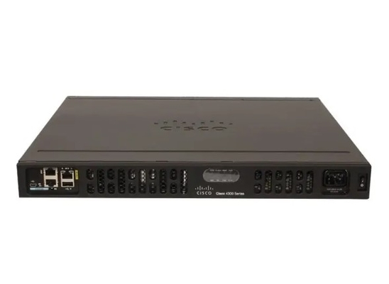 Το ISR4431-K9 υποστηρίζει 3 ενότητες διεπαφής δικτύου NIM Slots παρέχει 500 Mbps έως 1 Gbps Συνολική απόδοση