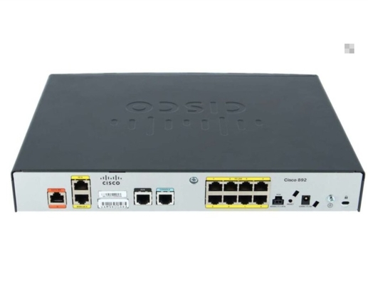 Δρομολογητής CISCO891-K9 Cisco 891 GigaE SecRouter 2 ΩΧΡΆ λιμένες του τοπικού LAN λιμένων 8 X 10/100
