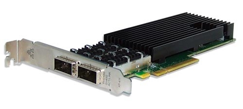PE340G2QI71 Διπλή θύρα ίνες 40 Gigabit Ethernet PCI Express Server Adapter Silicom