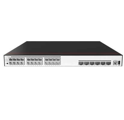 S5735-S24P4XE-V2 24*10/100/1000 SFP θύρες 4*10GE SFP+ θύρες 2*12GE Stack θύρες PoE+ χωρίς μονάδα ισχύος