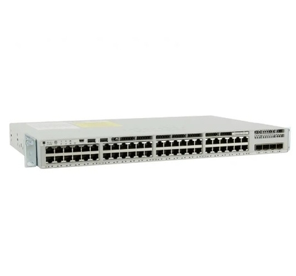 C9200L-48P-4G-A Cisco Switch Catalyst 9200 48 θύρες PoE+ Δεδομένα 4x1G Uplink Switch Δικτυακό πλεονέκτημα