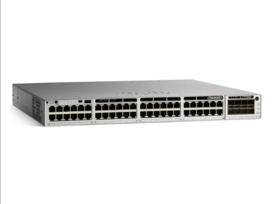 C9300-48P-A Catalyst 9300 48-θύρας 1G Χάλκινος Διακόπτης Ethernet Cisco Με Αρθρωτές Uplinks PoE+ Network Advantage