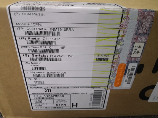 Cisco ISR 1100 C1111-8P Router 8 θύρες Δύο GE WAN 1Gbps