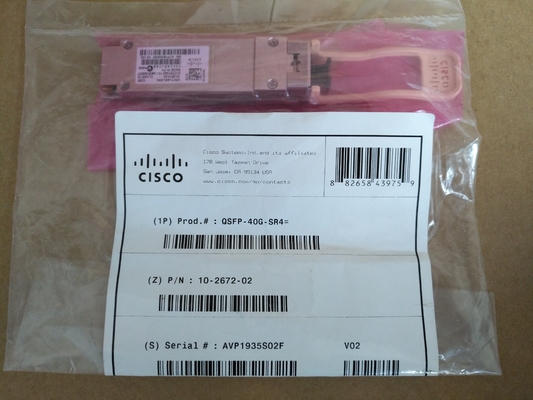 Μοντέλος δέκτη MMF Cisco QSFP-40G-SR4 40GBASE-SR4