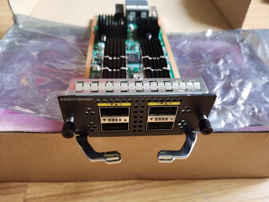 Η κάρτα διεπαφής Huawei ES5D21Q04Q01 QSFP+ 40Gbps για τη σειρά S6720EI