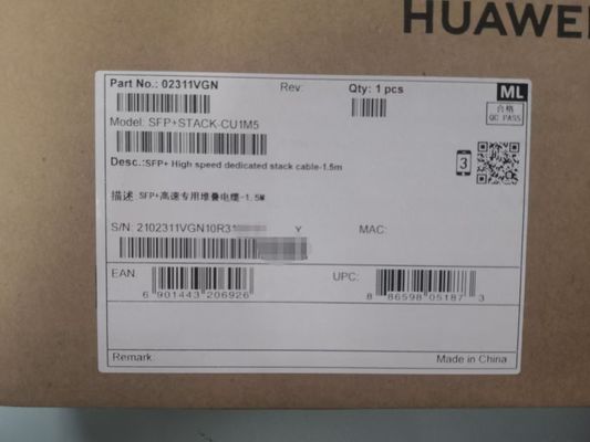 SFP+STACK-CU1M5 	 02311VGN
Huawei 10G SFP + SFP+ Καλώδιο High Speed Dedicated Stack - 1.5m