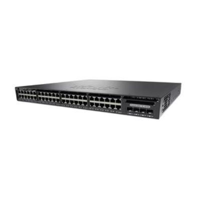 WS-C3650-48FS-S Cisco Catalyst 3650 48 * 10/100/1000 θύρες Ethernet - Full PoE - 4 x 1G Uplinks - Layer 3 switching - IP Base - διαχειριζόμενος