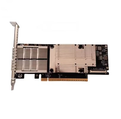 MCX755106AS-HEAT NVIDIA Mellanox ConnectX-7 HHHL κάρτα προσαρμογή, 200GbE (προεπιλεγμένη λειτουργία) / NDR200 IB διπλή θύρα QSFP112