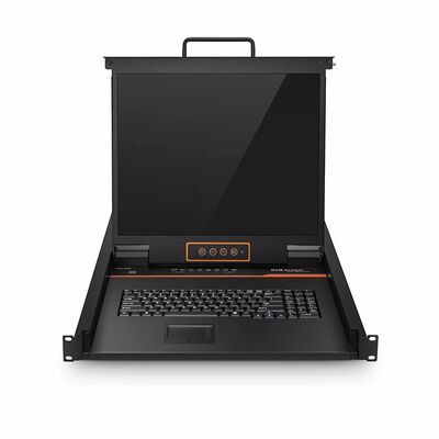 Διακόπτης USB KVM 8 θυρών x1 χρήστη VGA 1U Rack-Mount με LED 19", 8 x VGA καλώδια περιλαμβάνονται