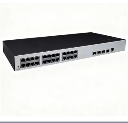 S5735S-L24T4S-A1 (24 θύρες Ethernet 10/100/1000BASE-T, 4 Gigabit SFP, Τροφοδοτικό AC)