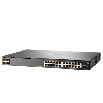 JL255A, διακόπτης Aruba 2930F, 24xGE PoE+/4xSFP+/370W PoE Budget