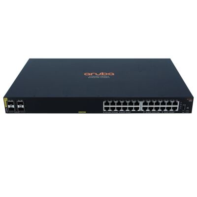 JL677A, Aruba 6100 Switch, 24xGE/4xSFP+/Layer 2