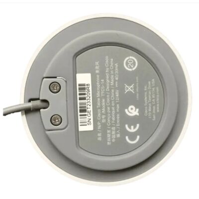 CS-MIC-TABLE-J, Επιτραπέζιο μικρόφωνο Cisco, βύσμα 3,5 mm/Πανκατευθυντικό/Συμπαγές σχέδιο