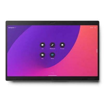 CS-BRDP75-K9, Συσκευή συνεργασίας Cisco Board Pro 75 G2, 75 ιντσών 4K Touch, Έξυπνος ήχος, Ασύρματη κοινή χρήση