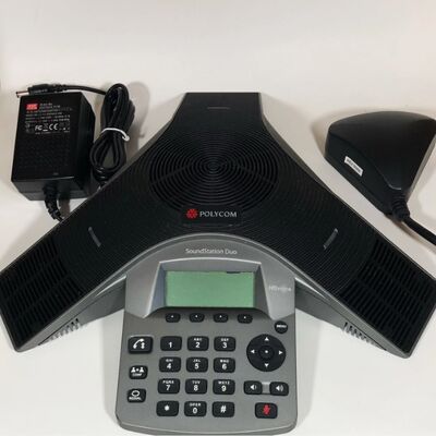 SoundStation-Duo, Polycom SoundStation, Conference Phone, PSTN/IP διπλής λειτουργίας, Hi-Fi μικρόφωνο