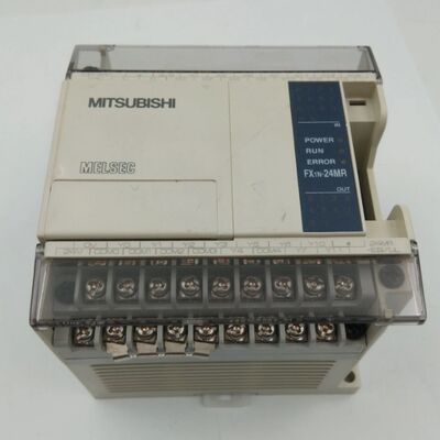 Δοκιμαστικό χειριστικό PLC σειράς FX1N με 24 σημεία I/O, έξοδο ρελέ και τροφοδοσία 100-240V