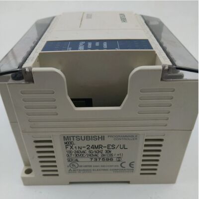 Δοκιμαστικό χειριστικό PLC σειράς FX1N με 24 σημεία I/O, έξοδο ρελέ και τροφοδοσία 100-240V