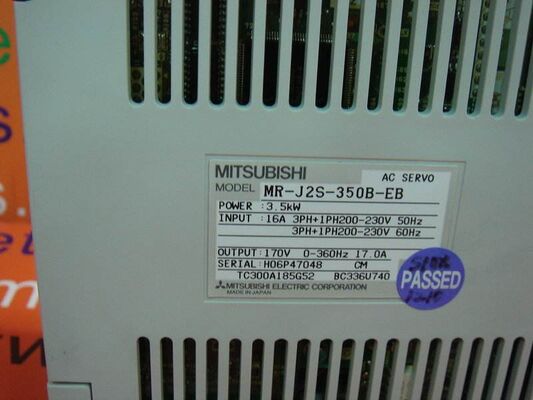 MR-J2S-350B-S041U703 AC Servo Drive 3,5kW | Εξάρτημα Βιομηχανικού Αυτοματισμού Mitsubishi